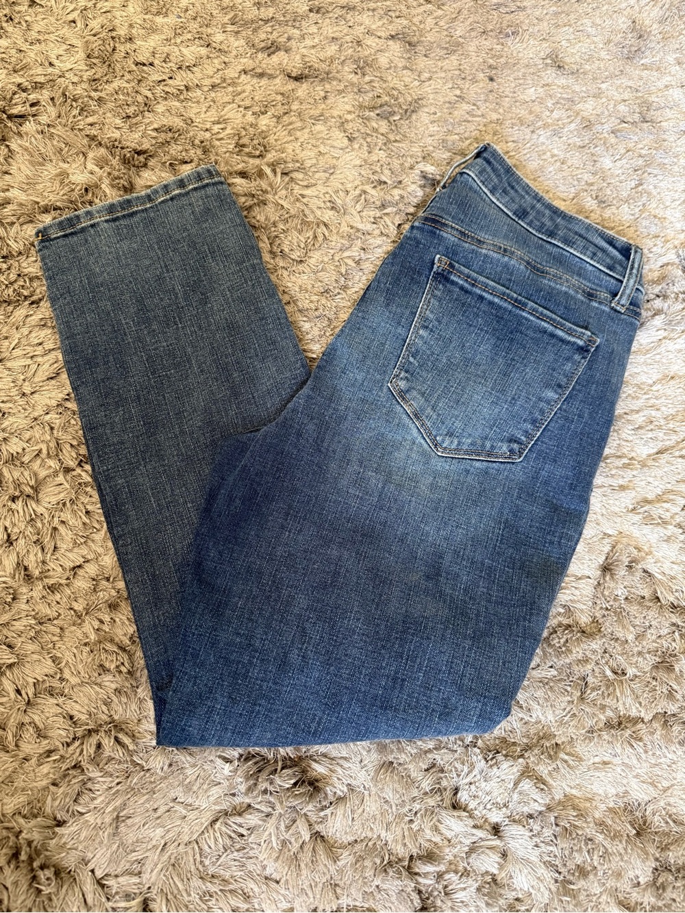 NY&C High-Rise Skinny Jeans Blue Size 6